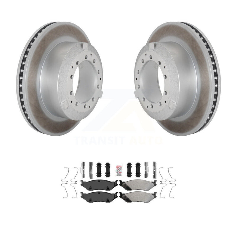 Transit Auto KGA-105876 Disc Brake Kit for 2005-2018 IC Corporation AE School Bus, IC Corporation AC Commercial Bus and More - Rear