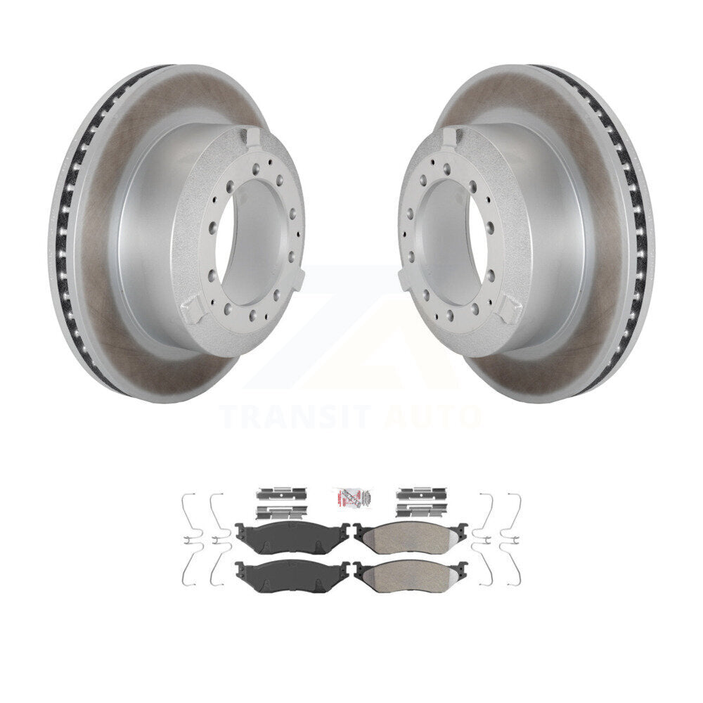 Transit Auto KGA-105877 Disc Brake Kit for 2005-2018 IC Corporation AE School Bus, IC Corporation AC Commercial Bus and More - Rear