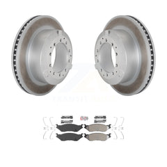 Transit Auto KGA-105877 Disc Brake Kit for 2005-2018 IC Corporation AE School Bus, IC Corporation AC Commercial Bus and More - Rear