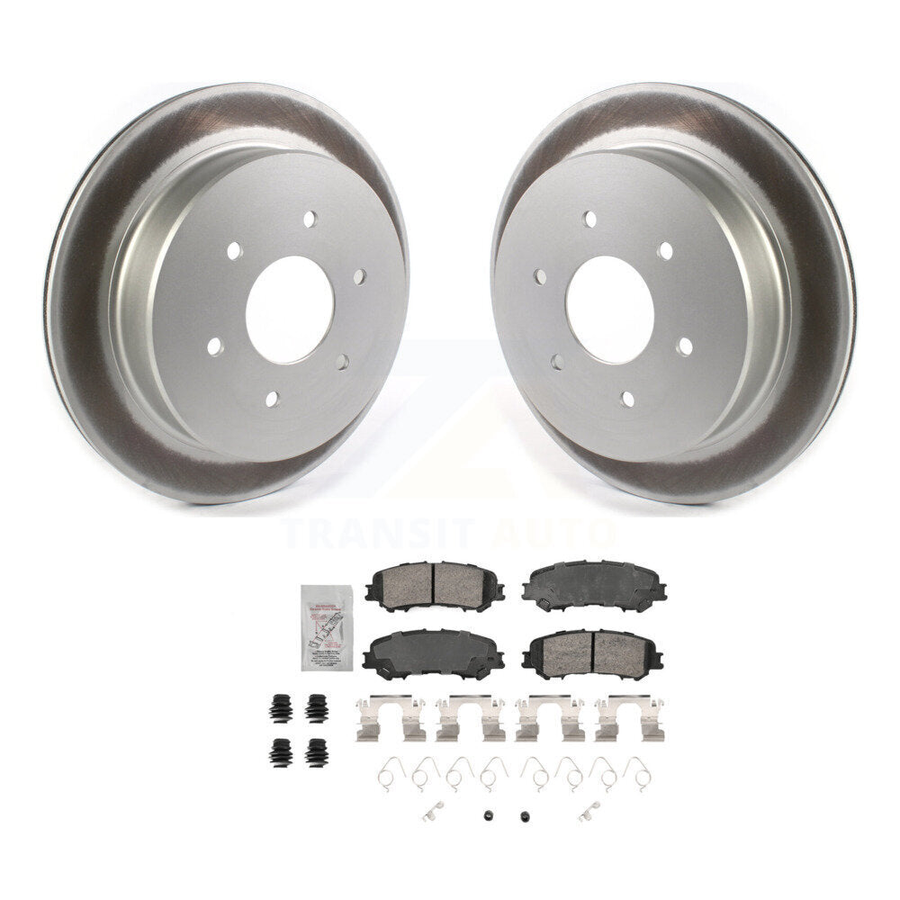 Transit Auto KGA-105880 Disc Brake Kit for 2017-2023 Nissan TITAN - Rear