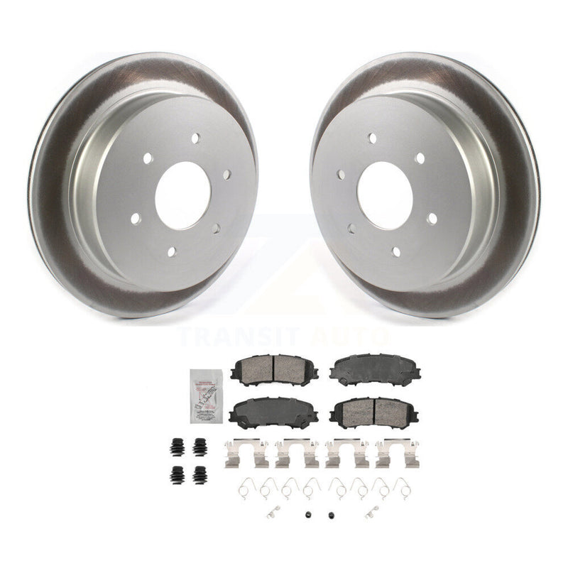 Transit Auto KGA-105880 Disc Brake Kit for 2017-2023 Nissan TITAN - Rear