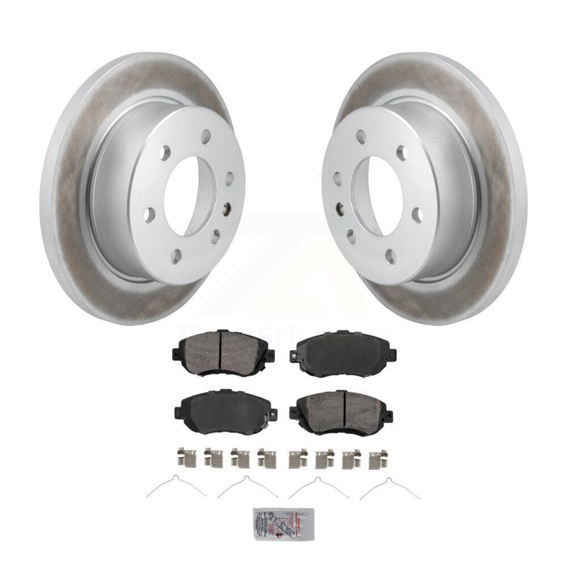 Transit Auto KGA-105883 Disc Brake Kit for 2019-2024 Mercedes-Benz Sprinter 3500, Freightliner Sprinter 2500 and More - Rear