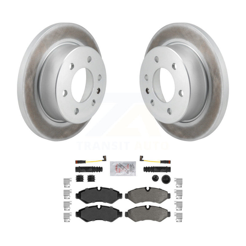 Transit Auto KGA-105885 Disc Brake Kit for 2019-2024 Mercedes-Benz Sprinter 3500, Freightliner Sprinter 2500 and More - Rear