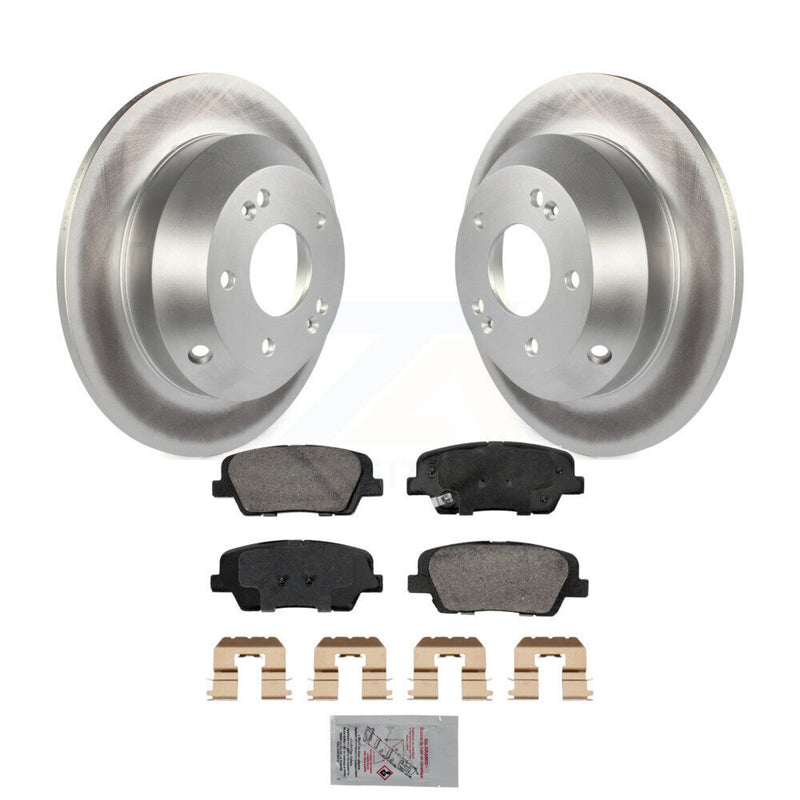 Transit Auto KGA-105891 Disc Brake Kit for 2010-2016 Kia Sorento, Hyundai Santa Fe Sport and More - Rear