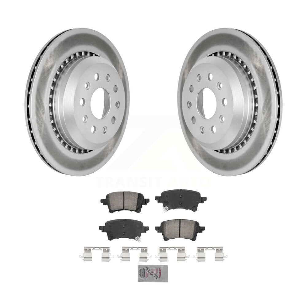 Transit Auto KGA-105895 Disc Brake Kit for 2020-2023 Jeep Wrangler, Jeep Gladiator - Rear