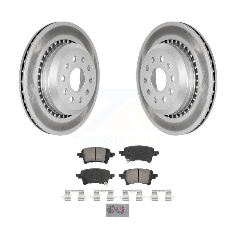 Transit Auto KGA-105895 Disc Brake Kit for 2020-2023 Jeep Wrangler, Jeep Gladiator - Rear