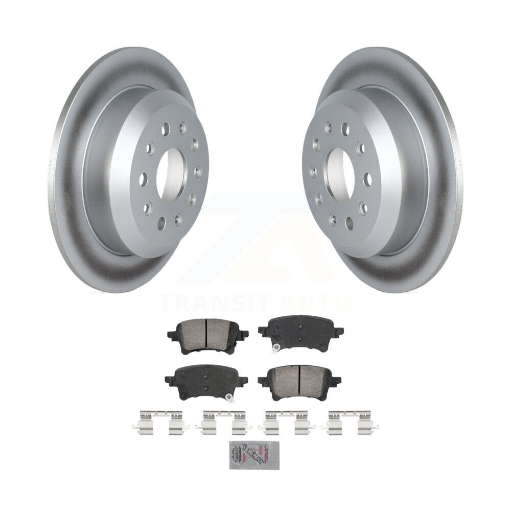 Transit Auto KGA-105896 Disc Brake Kit for 2021 Jeep Wrangler - Rear