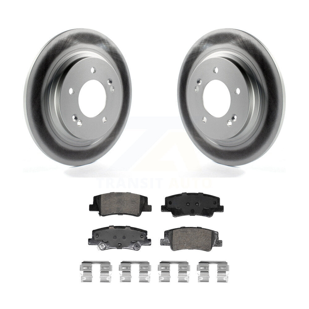 Transit Auto KGA-105903 Disc Brake Kit for 2020-2025 Hyundai Sonata, Kia Niro EV, Kia K5 - Rear