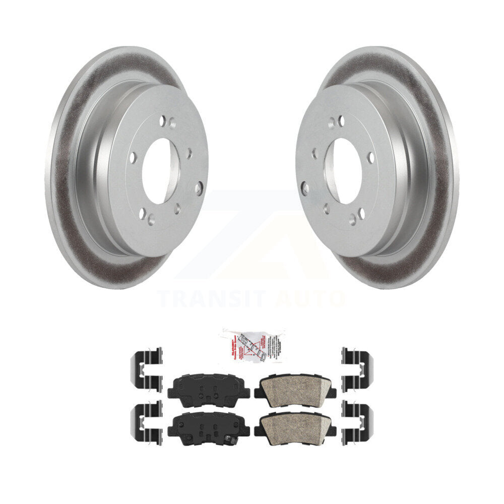 Transit Auto KGA-105907 Disc Brake Kit for 2010 Hyundai Azera - Rear