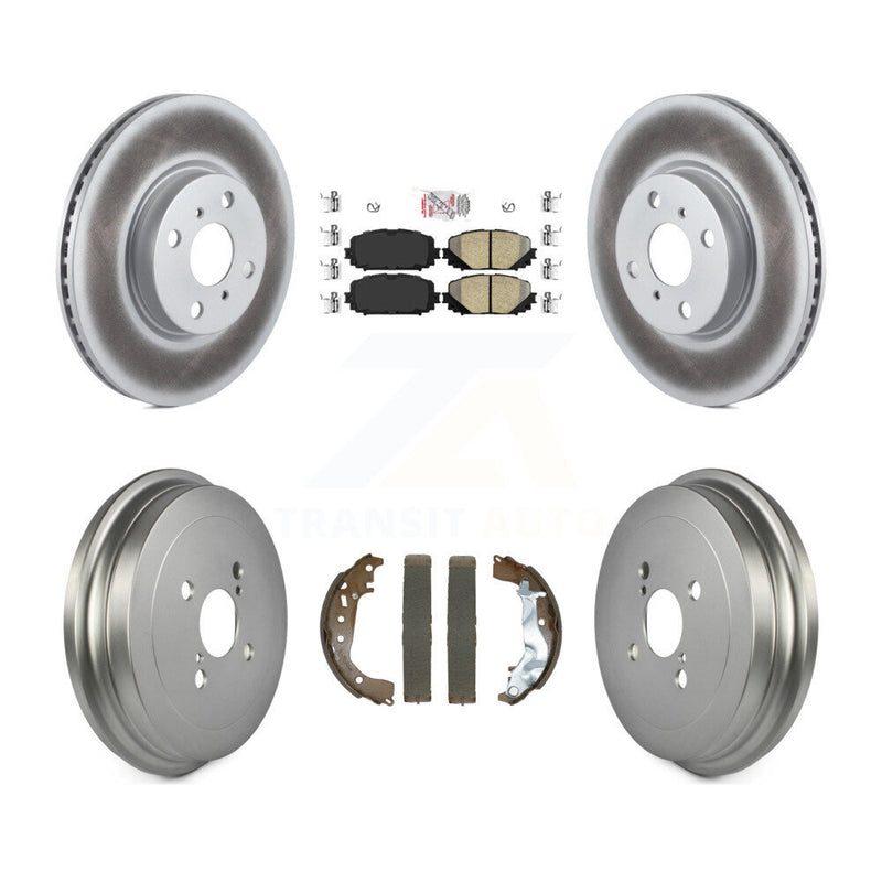 Transit Auto KGA-105914 Disc Brake Kit for 2015-2018 Toyota Yaris - Front and Rear