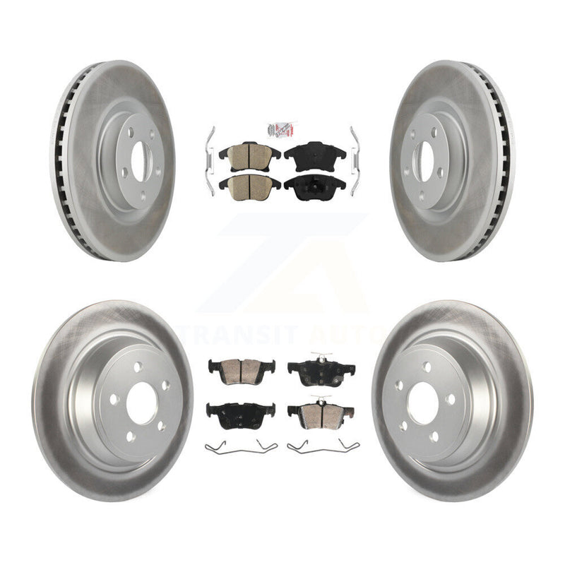 Transit Auto KGA-105937 Disc Brake Kit for 2019-2020 Ford Police Responder Hybrid - Front and Rear