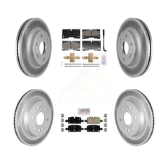 Transit Auto KGA-105942 Disc Brake Kit for 2019-2024 Chevrolet Silverado 1500 LTD, GMC Sierra 1500 Limited and More - Front and Rear