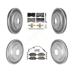 Transit Auto KGA-105943 Disc Brake Kit for 2019-2024 Chevrolet Silverado 1500 LTD, GMC Sierra 1500 Limited and More - Front and Rear