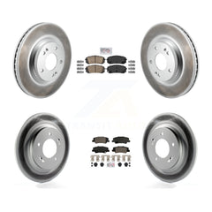 Transit Auto KGA-105945 Disc Brake Kit for 2020-2025 Hyundai Sonata, Kia Niro EV, Kia K5 - Front and Rear