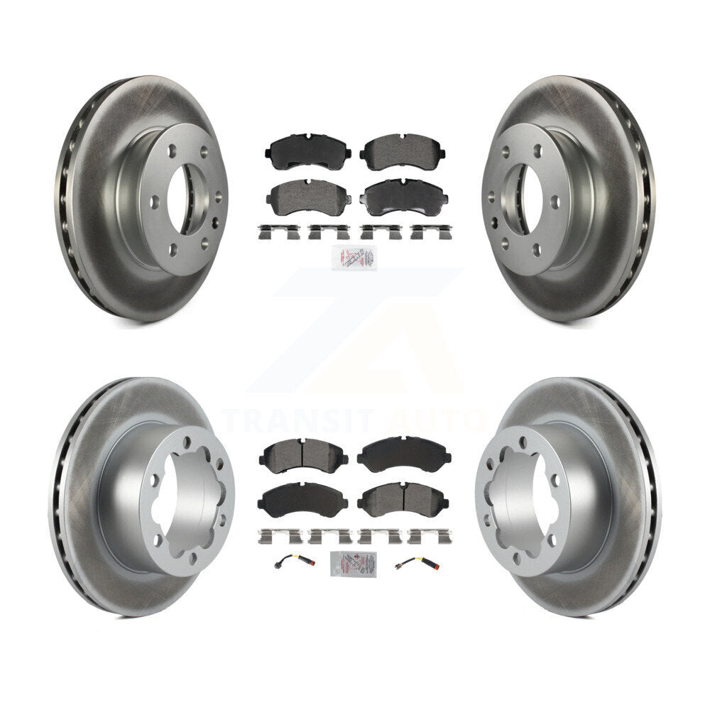 Transit Auto KGA-105948 Disc Brake Kit for 2019-2023 Mercedes-Benz Sprinter 3500, Mercedes-Benz Sprinter 3500XD, Mercedes-Benz Sprinter 4500 - Front and Rear