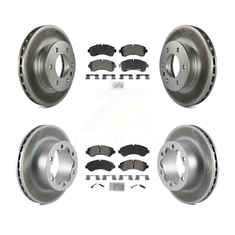 Transit Auto KGA-105948 Disc Brake Kit for 2019-2023 Mercedes-Benz Sprinter 3500, Mercedes-Benz Sprinter 3500XD, Mercedes-Benz Sprinter 4500 - Front and Rear