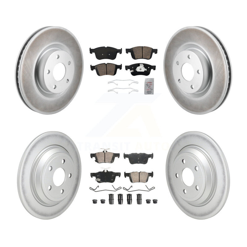 Transit Auto KGA-105953 Disc Brake Kit for 2020-2023 Ford Bronco Sport, Lincoln Corsair, Ford Escape - Front and Rear