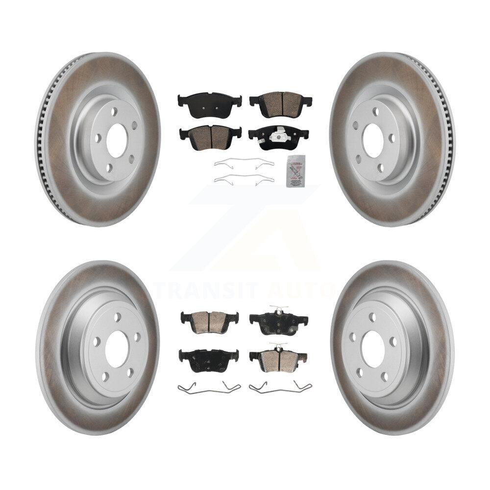 Transit Auto KGA-105954 Disc Brake Kit for 2022-2023 Ford Maverick - Front and Rear