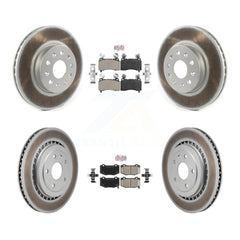 Transit Auto KGA-105956 Disc Brake Kit for 2016 Chevrolet Camaro - Front and Rear