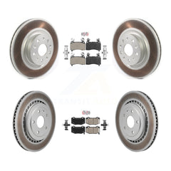 Transit Auto KGA-105957 Disc Brake Kit for 2016 Chevrolet Camaro - Front and Rear
