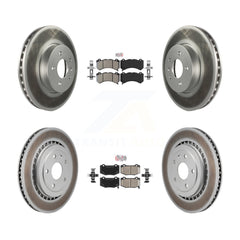 Transit Auto KGA-105967 Disc Brake Kit for 2017-2019 Cadillac ATS - Front and Rear
