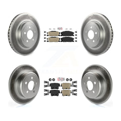 Transit Auto KGA-105969 Disc Brake Kit for 2015-2018 Dodge Charger - Front and Rear