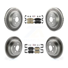 Transit Auto KGA-105971 Disc Brake Kit for 2015-2018 Dodge Charger - Front and Rear