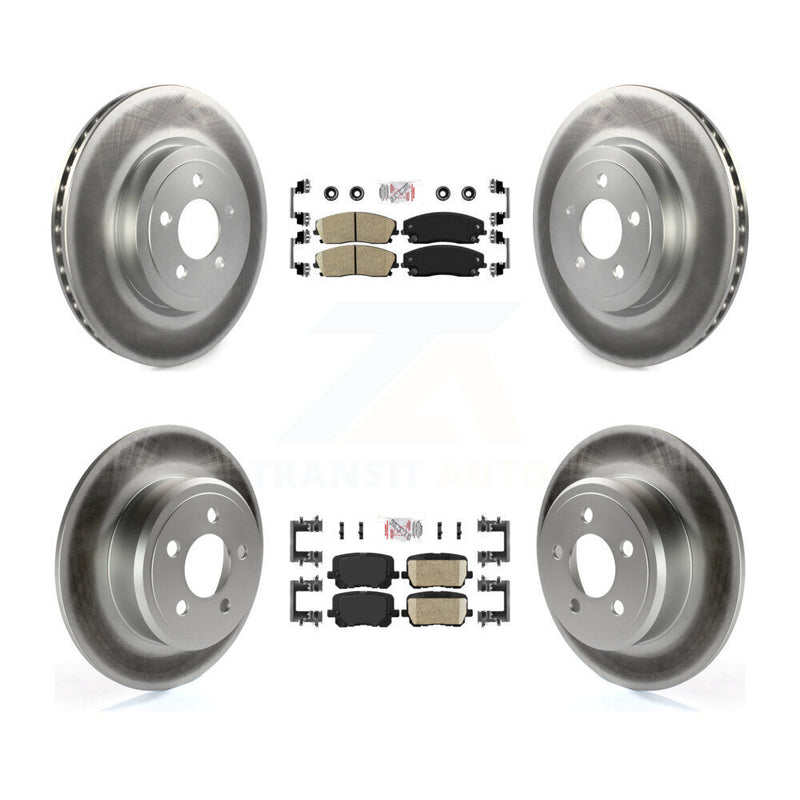 Transit Auto KGA-105971 Disc Brake Kit for 2015-2018 Dodge Charger - Front and Rear