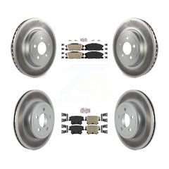 Transit Auto KGA-105974 Disc Brake Kit for 2017-2018 Dodge Charger - Front and Rear