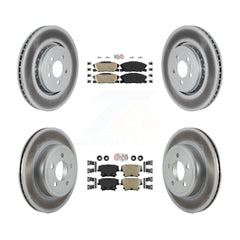 Transit Auto KGA-105975 Disc Brake Kit for 2017-2018 Dodge Charger - Front and Rear