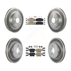 Transit Auto KGA-105976 Disc Brake Kit for 2017-2018 Dodge Charger - Front and Rear