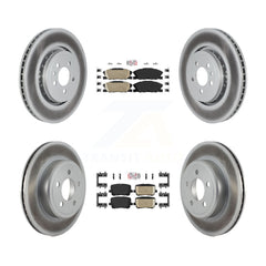 Transit Auto KGA-105977 Disc Brake Kit for 2017-2018 Dodge Charger - Front and Rear