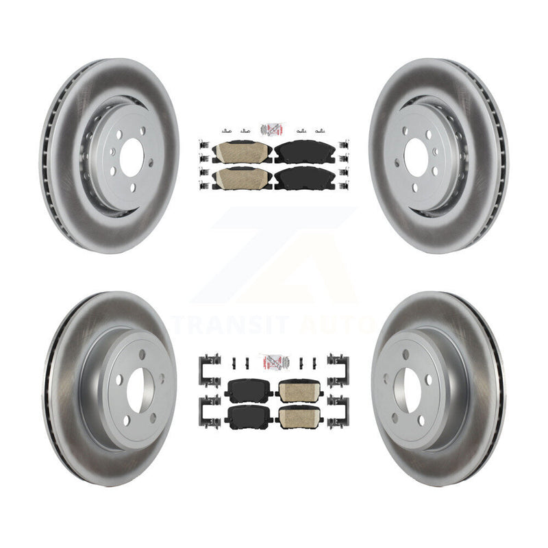 Transit Auto KGA-105977 Disc Brake Kit for 2017-2018 Dodge Charger - Front and Rear