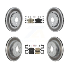 Transit Auto KGA-105979 Disc Brake Kit for 2017-2018 Dodge Charger - Front and Rear