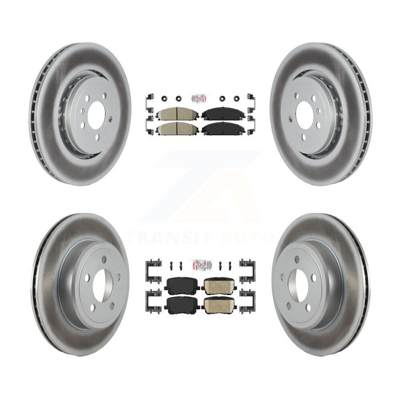 Transit Auto KGA-105979 Disc Brake Kit for 2017-2018 Dodge Charger - Front and Rear