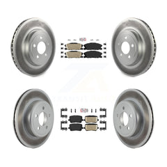 Transit Auto KGA-105980 Disc Brake Kit for 2017-2018 Dodge Charger - Front and Rear
