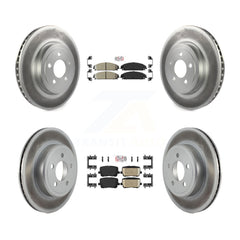 Transit Auto KGA-105981 Disc Brake Kit for 2017-2018 Dodge Charger - Front and Rear