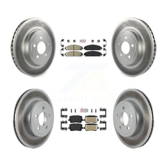 Transit Auto KGA-105982 Disc Brake Kit for 2017-2018 Dodge Charger - Front and Rear