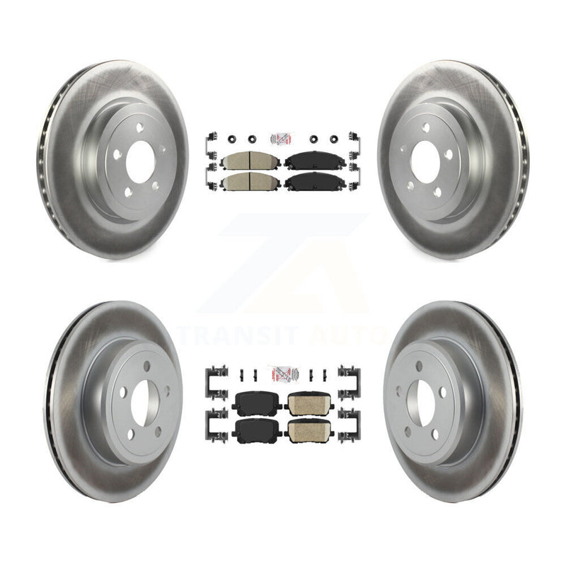 Transit Auto KGA-105982 Disc Brake Kit for 2017-2018 Dodge Charger - Front and Rear