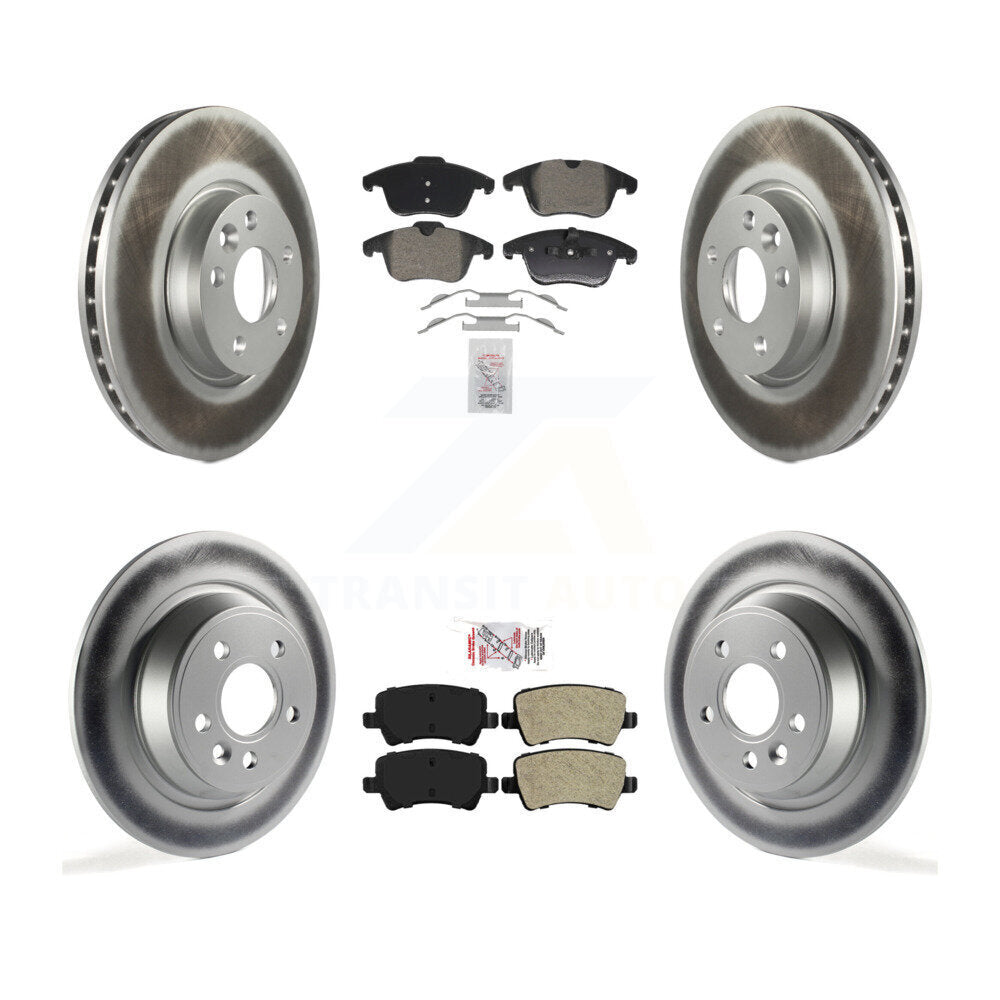Transit Auto KGA-105983 Disc Brake Kit for 2012-2015 Land Rover Range Rover Evoque - Front and Rear