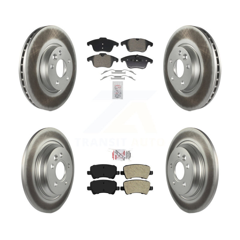 Transit Auto KGA-105984 Disc Brake Kit for 2013-2014 Volvo S60 - Front and Rear