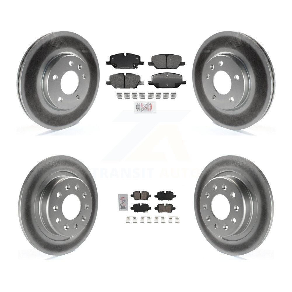 Transit Auto KGA-105985 Disc Brake Kit for 2022-2023 GMC Terrain - Front and Rear