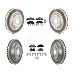 Transit Auto KGA-105992 Disc Brake Kit for 2021 Buick Enclave, Cadillac XT5, Cadillac XT6 - Front and Rear