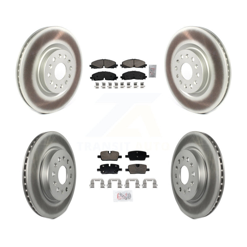 Transit Auto KGA-105992 Disc Brake Kit for 2021 Buick Enclave, Cadillac XT5, Cadillac XT6 - Front and Rear