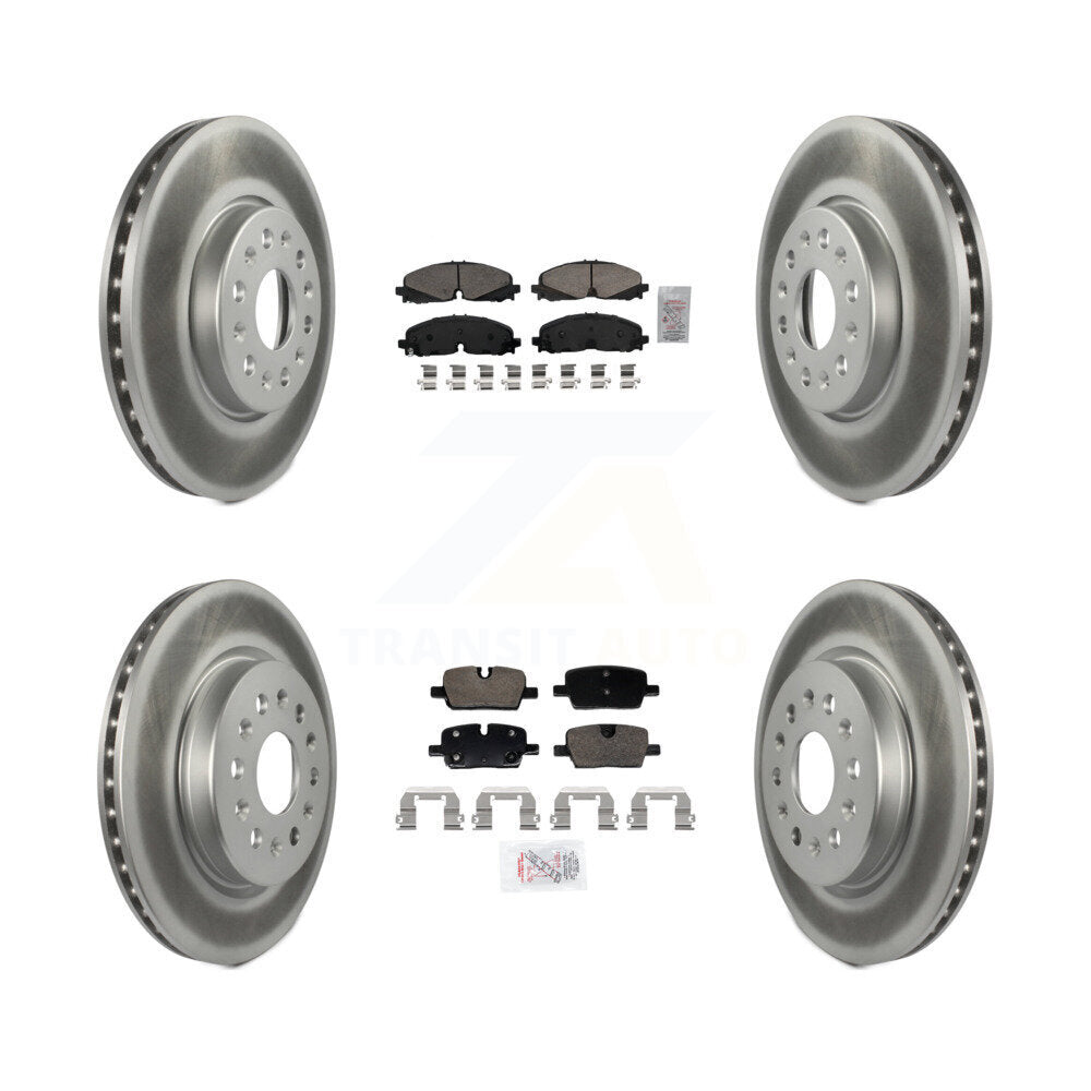 Transit Auto KGA-105995 Disc Brake Kit for 2020-2024 Buick Enclave, Chevrolet Blazer and More - Front and Rear