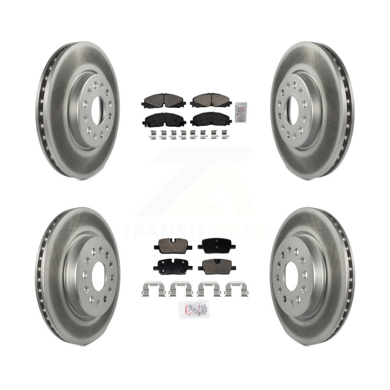 Transit Auto KGA-105995 Disc Brake Kit for 2020-2024 Buick Enclave, Chevrolet Blazer and More - Front and Rear