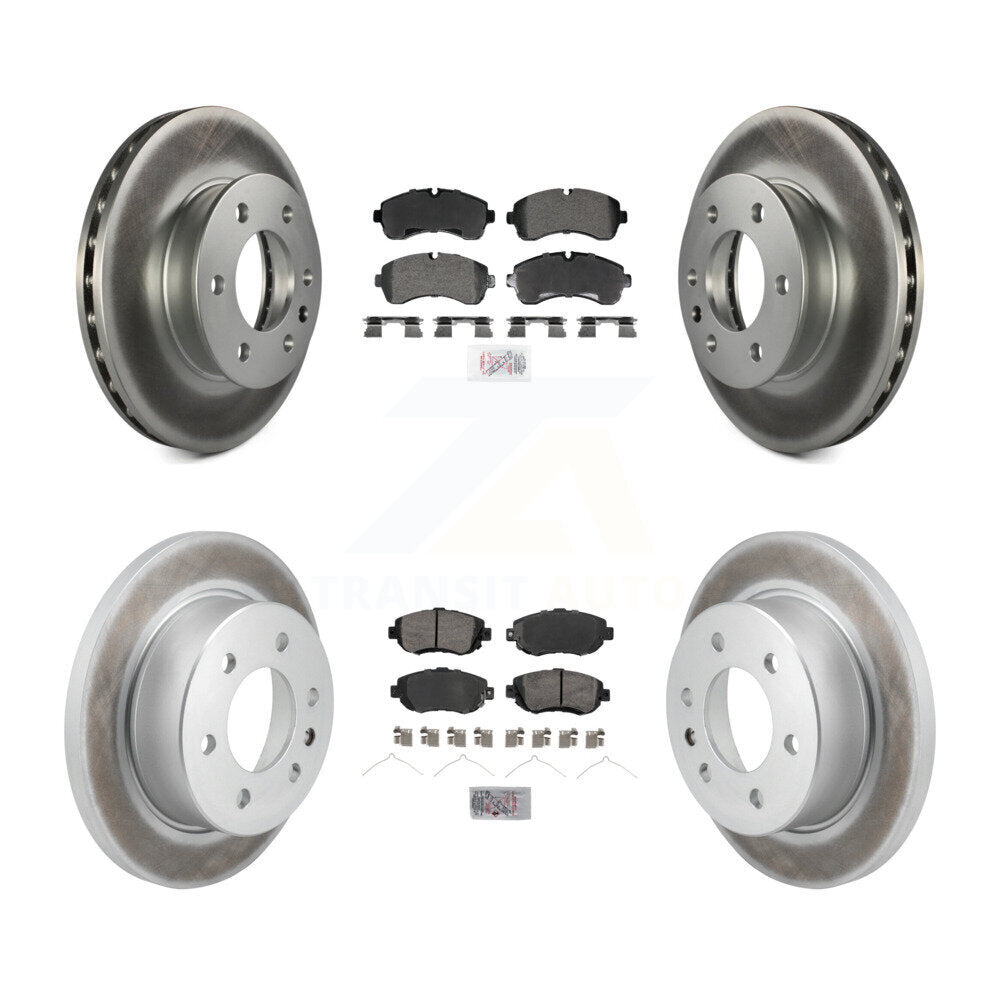 Transit Auto KGA-105996 Disc Brake Kit for 2019-2024 Mercedes-Benz Sprinter 3500, Freightliner Sprinter 2500 and More - Front and Rear