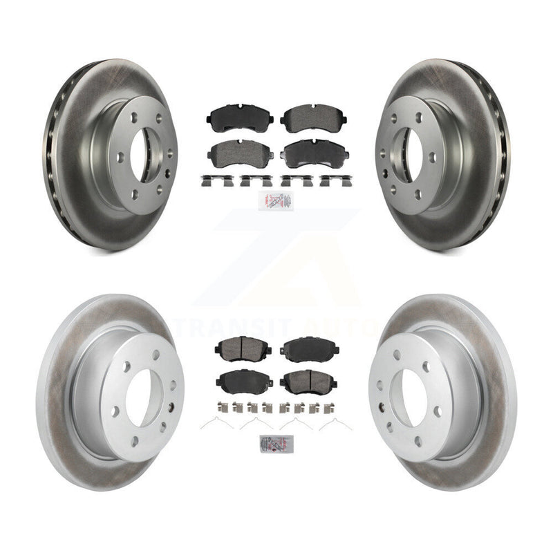 Transit Auto KGA-105996 Disc Brake Kit for 2019-2024 Mercedes-Benz Sprinter 3500, Freightliner Sprinter 2500 and More - Front and Rear