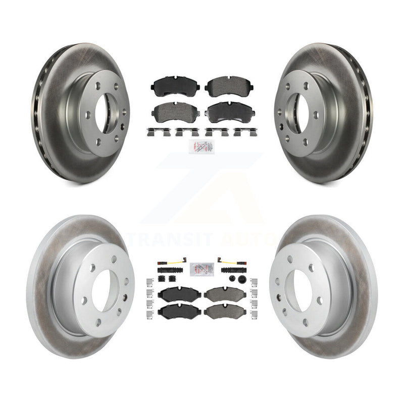 Transit Auto KGA-105998 Disc Brake Kit for 2019-2024 Mercedes-Benz Sprinter 3500, Freightliner Sprinter 2500 and More - Front and Rear