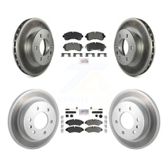Transit Auto KGA-105999 Disc Brake Kit for 2019-2024 Mercedes-Benz Sprinter 1500, Mercedes-Benz Sprinter 3500 and More - Front and Rear